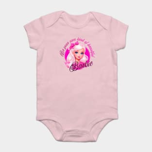 Barbie baby onesie top